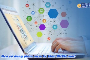 Which software should I use to declare electronic social insurance?