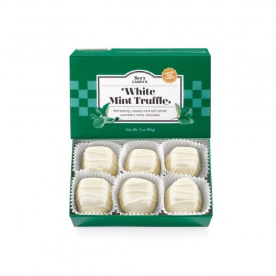 White Mint Truffles