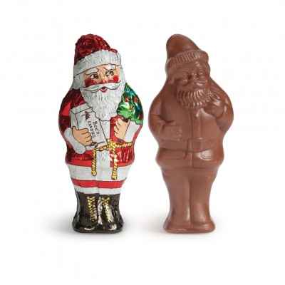 Tall Milk Chocolate Santa