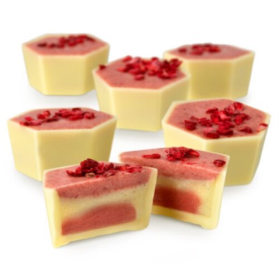 Raspberry Pannacotta Selector
