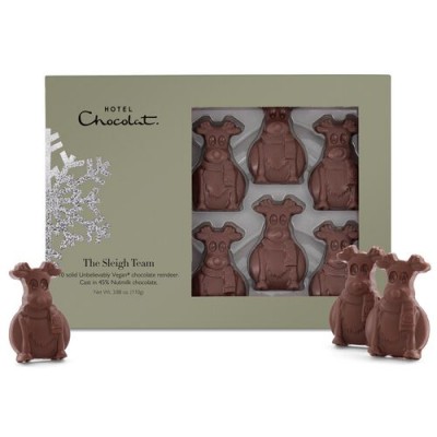 Unbelievably Vegan* Chocolate Reindeer 