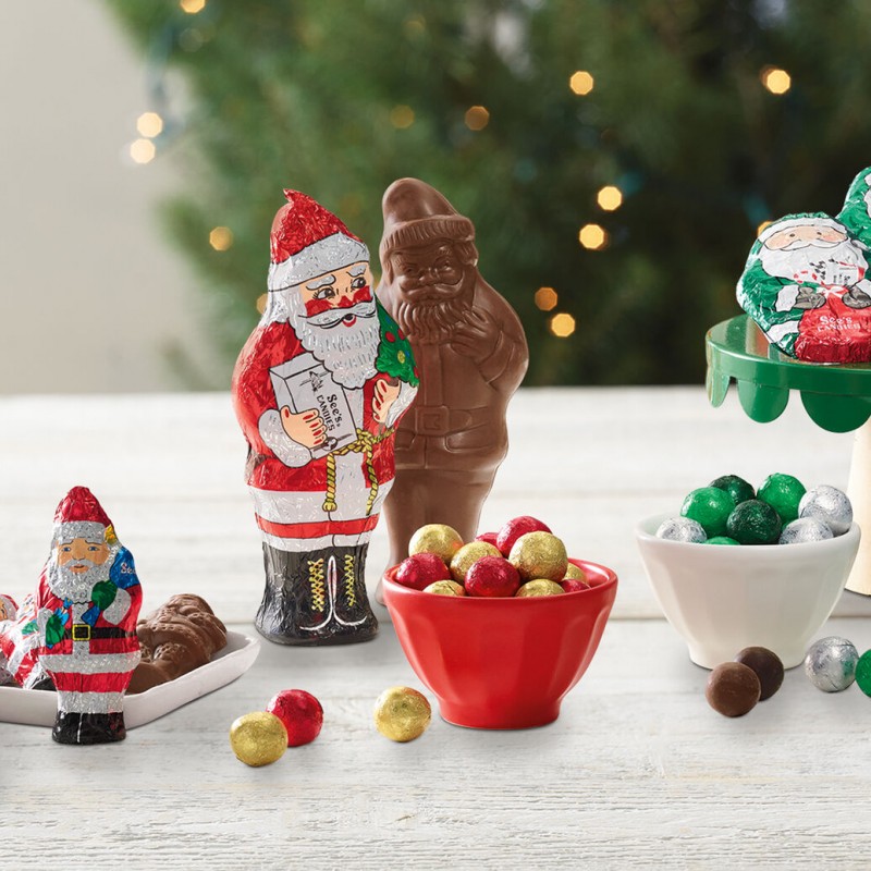 Tall Milk Chocolate Santa